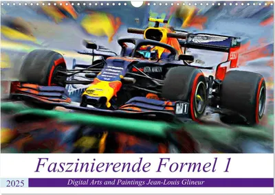 Produktbild von Faszinierende Formel 1 (Wandkalender 2025 DIN A3 quer), CALVENDO Monatskalender
