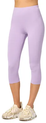 Image de Merry Style Leggings 3/4 pour femmes en viscose MS10-144 (violet clair, L)