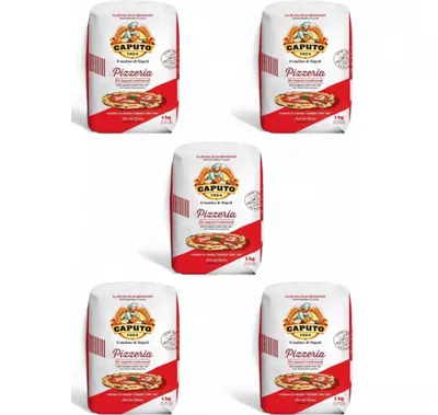Produktbild von Caputo Pizzeria Pizzeria Italienisches Premiummehl, 1 kg, 5 Stück