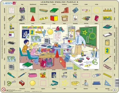 Image de Puzzle de la leçon d'anglais 670 pièces