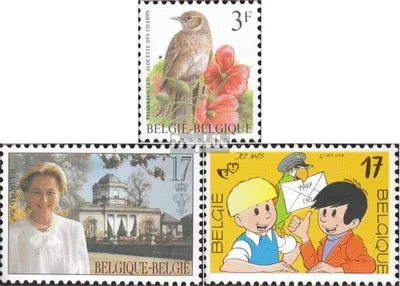 Produktbild von Briefmarken Belgien 1997 Mi 2757,2758,2759 (kompl.Ausg.) postfrisch Freimarke: Vögel