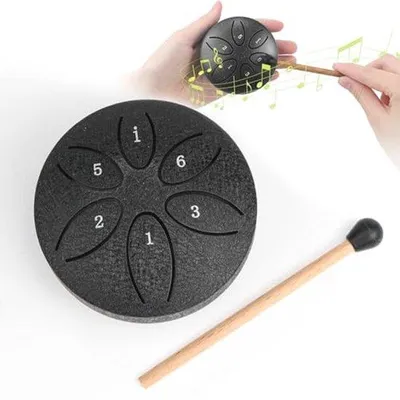 Produktbild von Famanu Tongtrommel 6 Töne - Mini Handpan für Meditation und Yoga