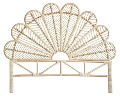 Produktbild von Kopfteil Rattan 140 cm natur modern