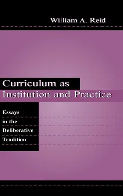 Produktbild von Curriculum as Institution and Practice