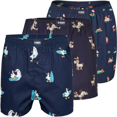 Produktbild von Happy Shorts X Herren Boxershorts, Boxer und Shorts mit Suspense viele Designs - Farbe: DESIGN 18, Grösse: XL