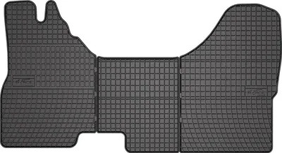 Produktbild von 2014-2019 Iveco Daily Fußmatten Gummi Schwarz 3 tlg