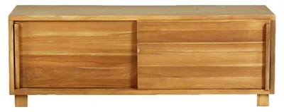 Produktbild von TV?Möbel Teakholz massiv 100 cm Holz