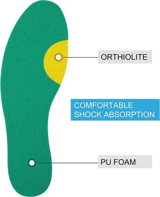 Image de Semelles intérieures Famanu : amorti et soutien optimaux - Semelles de sport, taille 40.5