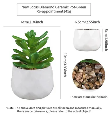 Zdjęcie produktu dla Sukulenty Echeveria – sztuczne rośliny – zestaw 4 sztuk z PVC – dekoracja stołowa w stylu bonsai – do wnętrz i na zewnątrz – zielone