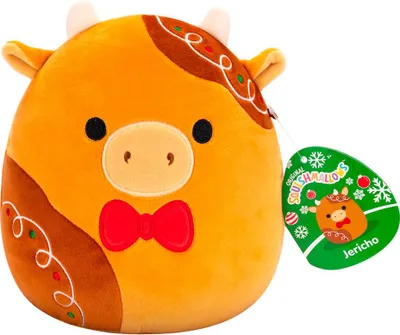Produktbild von Squishmallows Holiday Jericho Gingerbread Cow Teddybär    One Size