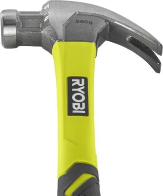 Obrázek produktu pro Kladivo s drápkem - RYOBI - Sklolaminátová křivka 560 g