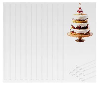 Produktbild von Kunststoff Kuchenstützen für mehrstöckige Torten - 24 Stück (24 cm)