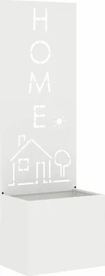 Zdjęcie produktu dla Ekran zapewniający prywatność w ogrodzie Biały 50 x 150 cm