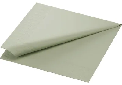 Produktbild von 1250x DUNI Tissue-Serviette 40 x 40 cm Pistaziengrün 2-lagig