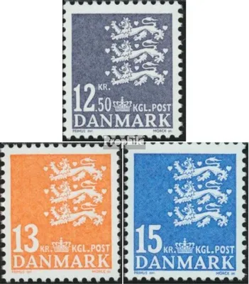 Produktbild von Briefmarken Dänemark 2004 Mi 1357-1359 (kompl.Ausg.) postfrisch Reichswappen