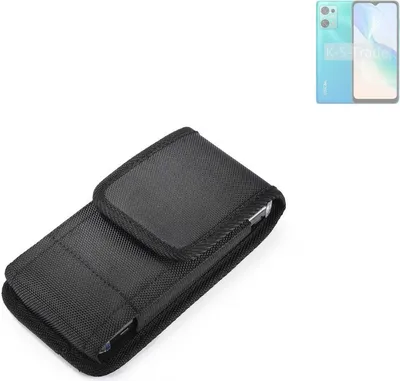 Produktbild von Holster Gürteltasche kompatibel mit Blackview Oscal C30 Pro Holster Gürtel Tasche wasserabweisend Handy Hülle Schutz Hülle Outdoor schwarz