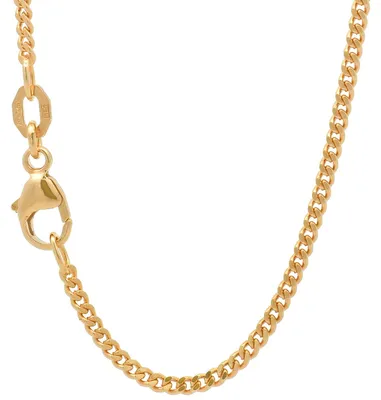 Produktbild von Goldkette Panzerkette Länge 36cm - Breite 1,7mm - 750-18 Karat Gold