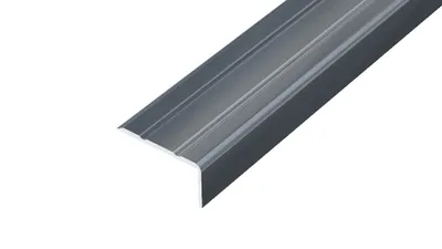 Obrázek produktu pro AP5 schodová lišta samolepící ACARA, hliník lakovaný antracit, 10 mm, 2,7 m