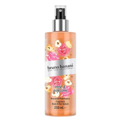 Produktbild von Bruno Banani Sweet Fantasy Rose & Popcorn Körperspray für Damen 250 ml