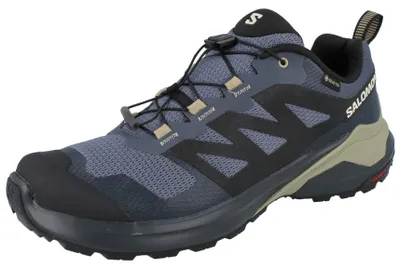 Produktbild von SALOMON X Adventure GTX Herren Laufschuhe blau Textil - Größe: UK 10