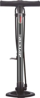 Productafbeelding van Famanu vloerpomp, 63 cm - Geschikt voor ventielen van het type Schrader, Presta en Dunlop