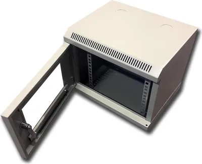 Produktbild von Datacom 10" 6U/280 mm (Glas) grau