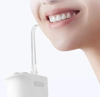 Produktbild von Munddusche Munddusche Kabellos Elektrischer Zahnreiniger,für optimale Zahn- & Zahnfleischpflege ,TYPE-C Wiederaufladbare Wasser Flosser IPX6 Wasserdic