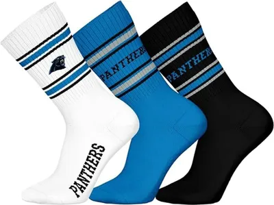 Obrázek produktu pro Uni ponožky NFL Crew Socken - Carolina Panthers 3er Pack - 43-46