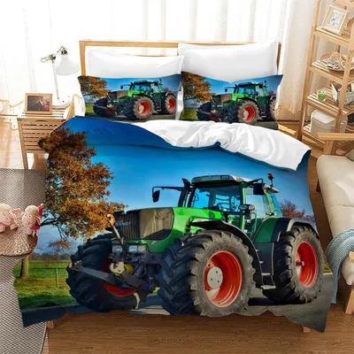 Obrázek produktu pro Sada dětské povlečení s motivem traktoru