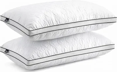 Produktbild von BedStory Kopfkissen 40x80 cm 2er Set Mikrofaser Kissen Waschbar Weiß Allergiker