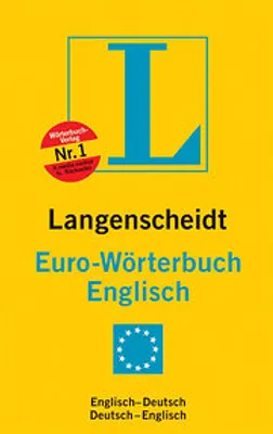 Produktbild von Langenscheidts Eurowörterbuch, Englisch, Sonderausgabe