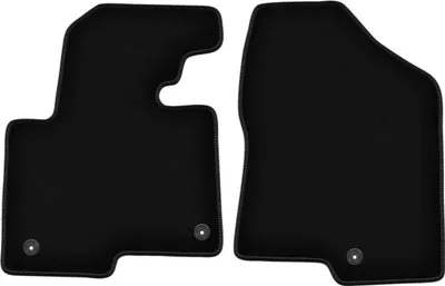Immagine prodotto di Wielganizator Tappetini anteriori in velluto per Hyundai SantaFe III (2012-, 7 persone) neri, set 2 pz, con fissaggi