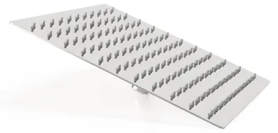 Produktbild von Kopfbrause eckig 30x30 cm Edelstahl verchromt kalkabweisend