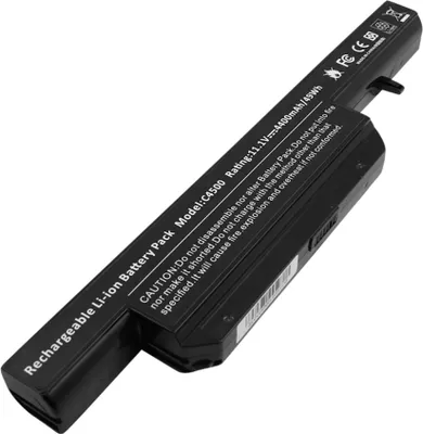 Image de Avizar, batterie de rechange Clevo C4500 Li-Ion 4400mAh 11,1V 49Wh pour ordinateur portable, noir