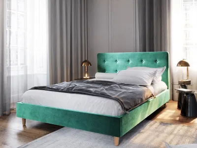 Produktbild von Ehebett mit Stauraum NOOR 2 – 140x200, türkis