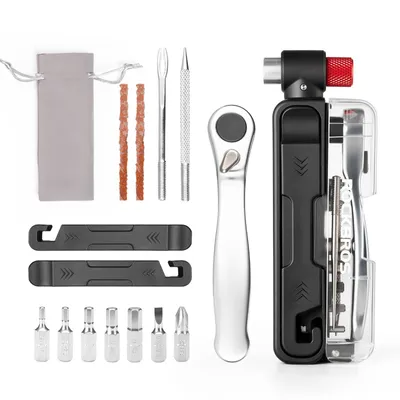 Produktbild von ROCKBROS Fahrrad Reparatur Tragbar Multifunktionswerkzeug Leicht Faltbare Werkzeug Set
