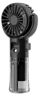 Produktbild von Tragbarer, wiederaufladbarer USB-Taschenventilator mit 20-ml-Wassertank, 4 Geschwindigkeitsstufen, kompakter Mini-USB-Ventilator für Büro, Outdoor und Reisen
