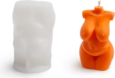 Produktbild von Silikon-Kerzenform für Frauen, 6 x 11 cm