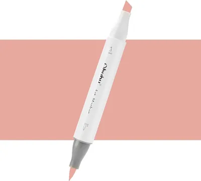 Zdjęcie produktu dla OHUHU dwustronny marker alkoholowy Brush & Chisel, E170 Caribe Cocoa