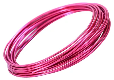 Aludraht 2mm magenta