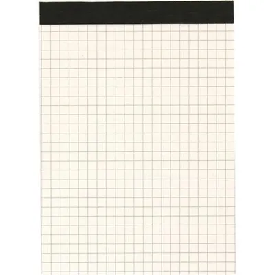 Produktbild von Notizblock A6 kariert ohne Deckblatt VE=50 Blatt