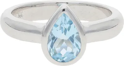 Produktbild von Ring Silber 925 Blautopas JL10-07-2890 JuwelmaLux Größe 54