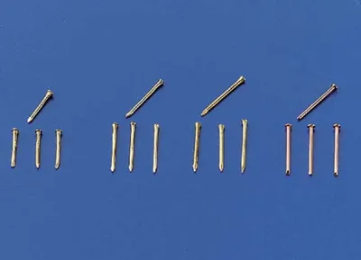 Zdjęcie produktu dla Gwoździe mosiężne Krick 0,7x12mm (ok. 100 szt.)