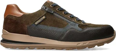 Produktbild von Mephisto Bradley Herren, Schnürer, Halbschuhe, Leder, Dunkelbraun - Herrenschuhe Sneaker / Schnürschuh, Braun, leder 