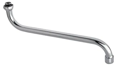Produktbild von Aqualine Wasserauslauf, 300mm, S-Form, Chrom