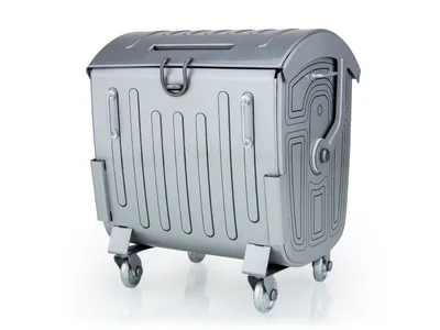 Image de # KOVAP : Boîte de rangement pour enfants, modèle "poubelle"