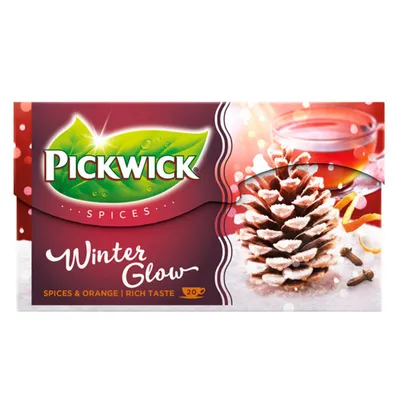 Produktbild von Pickwick - Spices Winterglow Schwarzer Tee - 20 Teebeutel