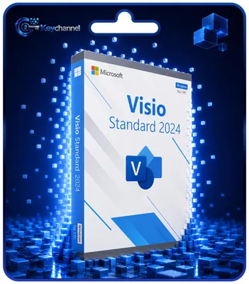 Obrázok produktu pre Microsoft Visio 2024 Standard - plná verzia, trvalá licencia pre Windows