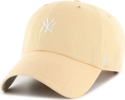 Produktbild von '47 Brand MLB New York Yankees BASE RUNNER '47 Clean Up Cap Apricot