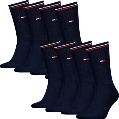 Produktbild von 4 Paar Tommy Jeans Herren Iconic Tennissocken